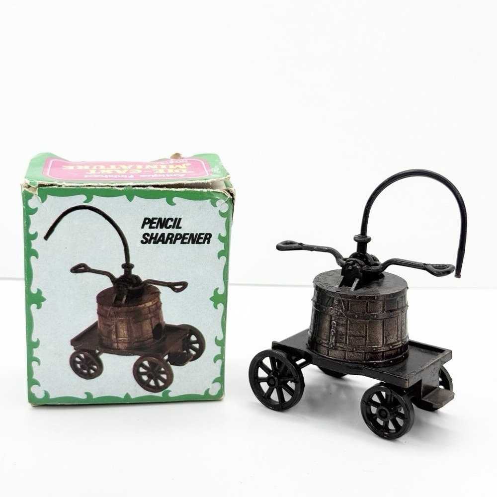 Vintage Antique Finish Die-Cast Miniature Pencil Water Pump